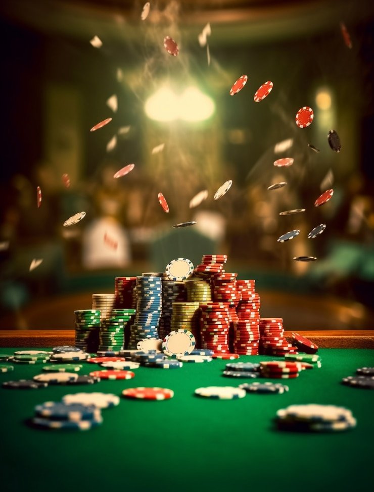 Visual Slot Double Fortune bernuansa merah