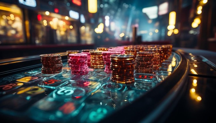 Tampilan esports merah 4x4 di ponsel